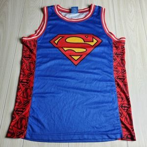 Superman Basketball Jersey 00 Size Small DC Comics